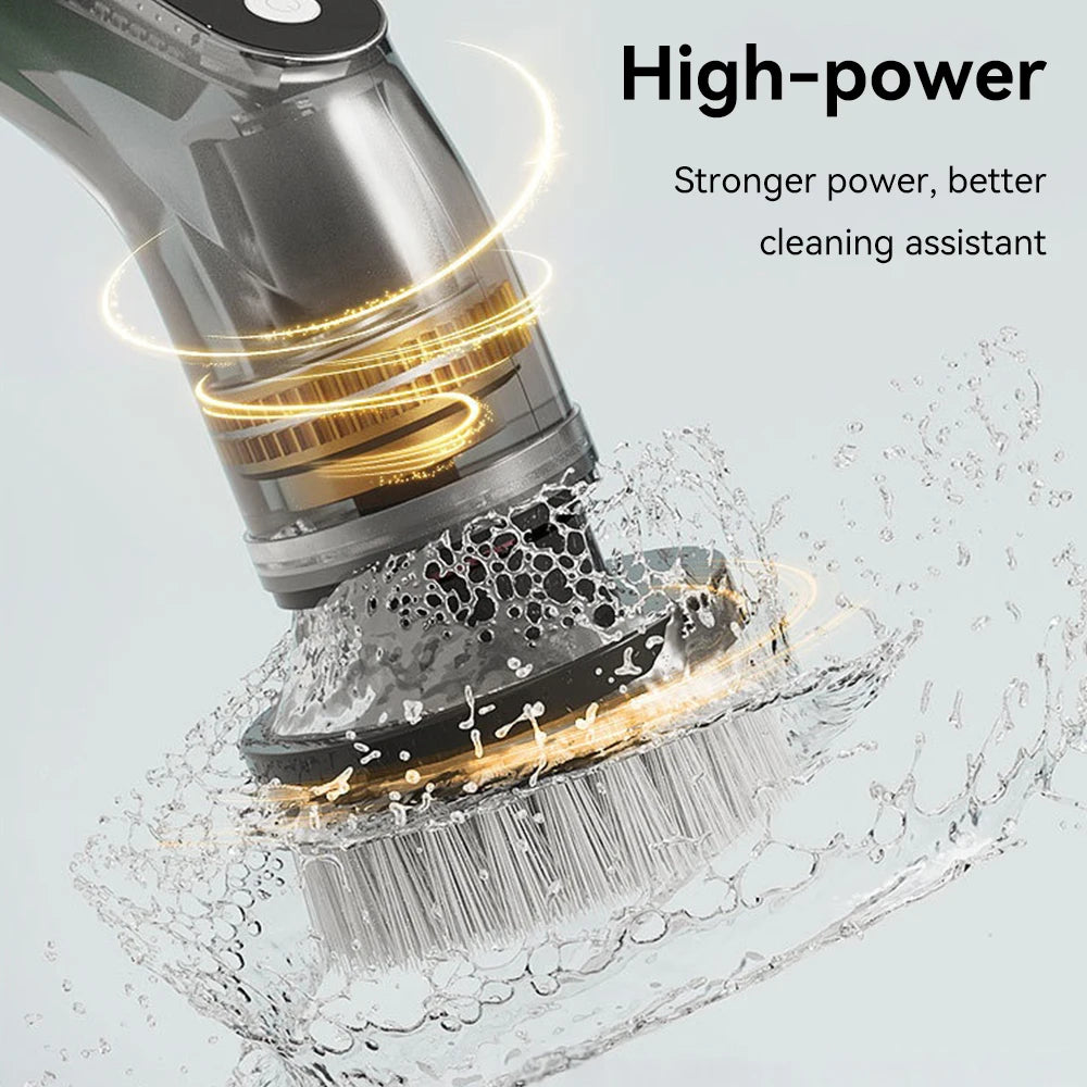 8-in-1 Cordless Power Spin Scrubber