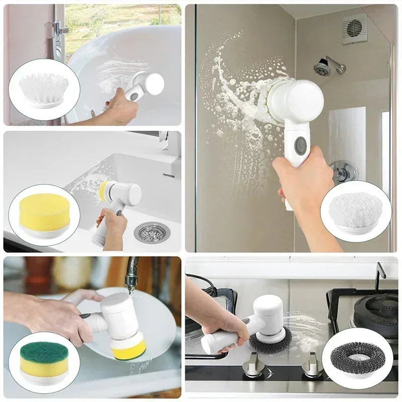 Cordless 5-in-1 Power Scrubbing System