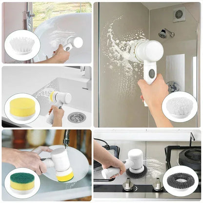 Cordless 5-in-1 Power Scrubbing System