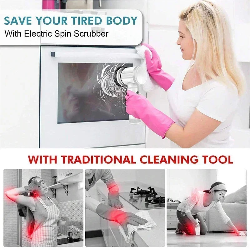 Cordless 5-in-1 Power Scrubbing System