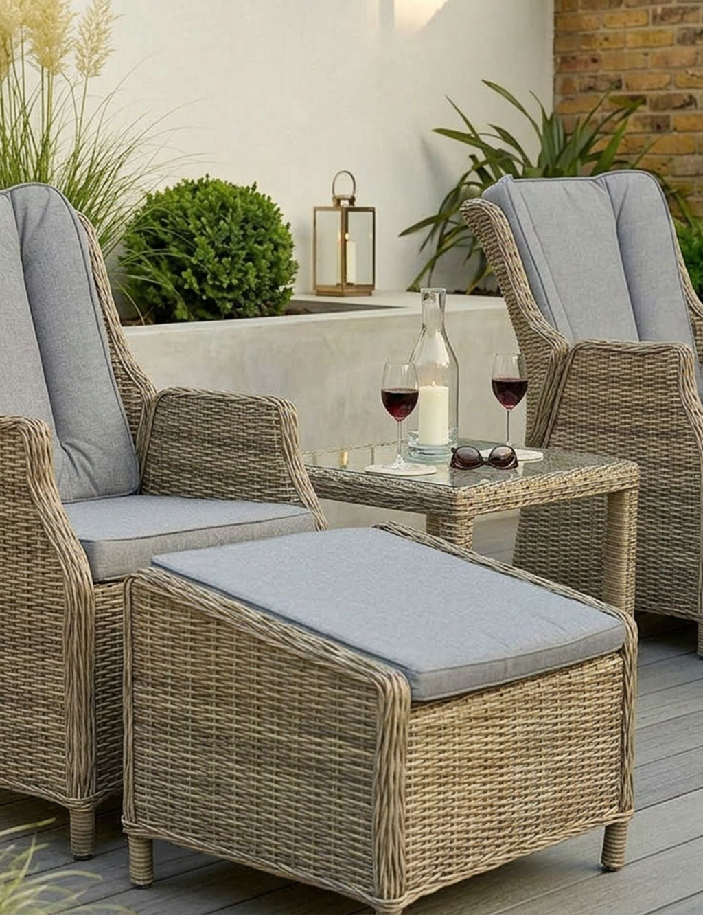 Wentworth 2 Seater Recliner Comfort Set